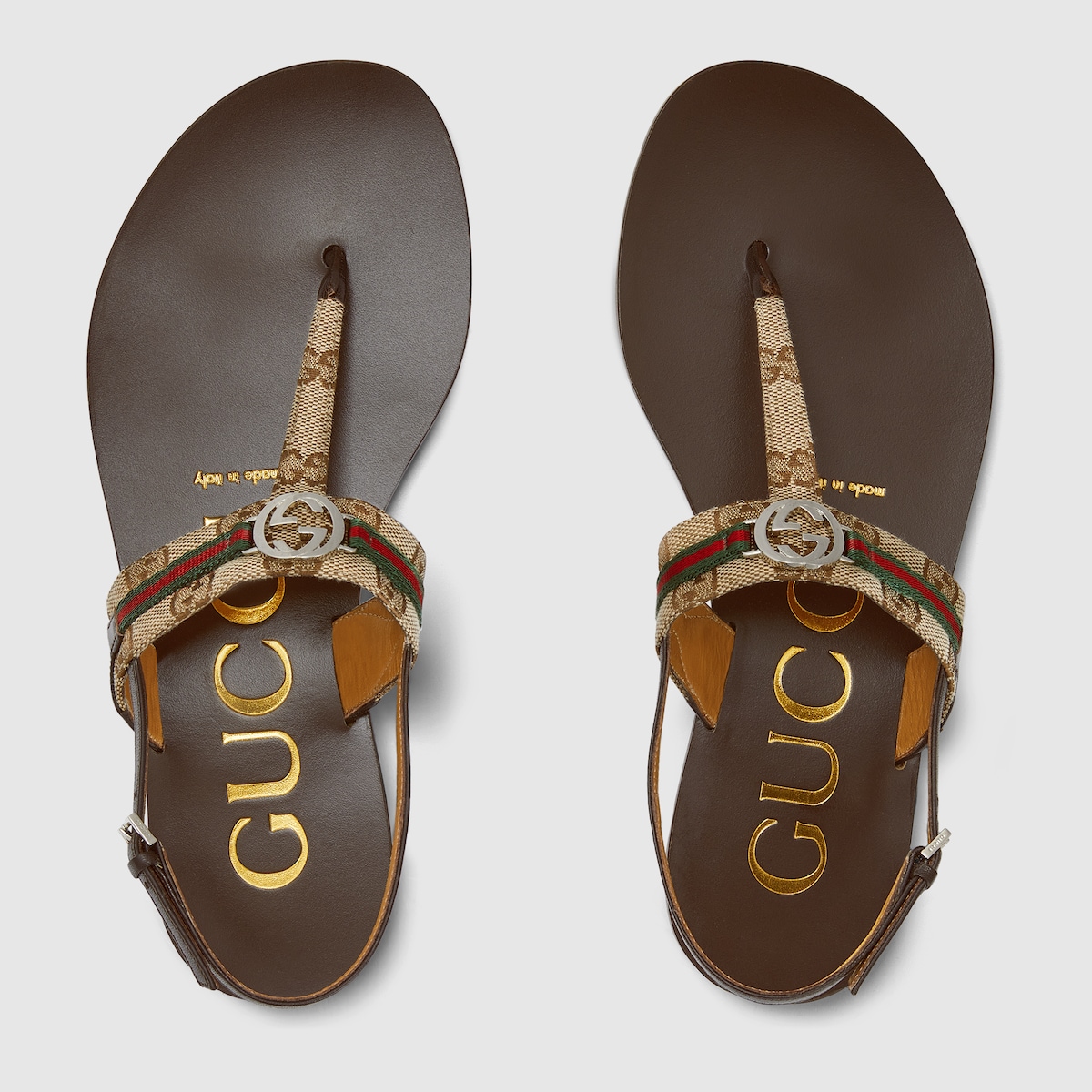 Gucci Women’s Interlocking G Web sandal - Image 3